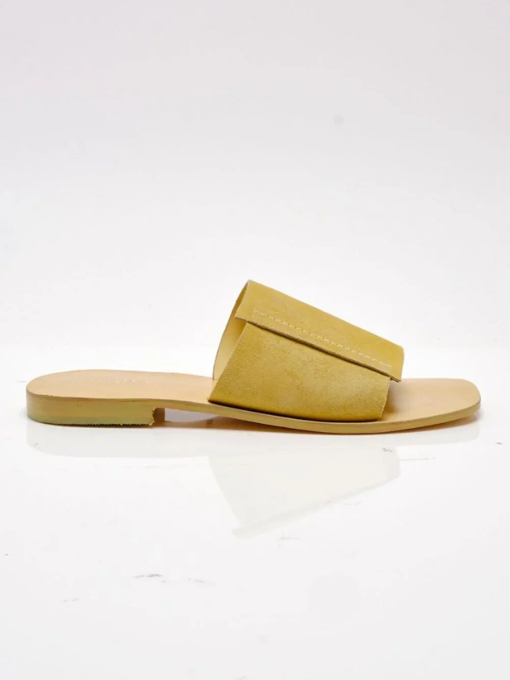 🆕 FREE PEOPLE Verona Slide Sandals / Oiled Sun Butter Suede